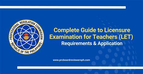 LET 2024 Application Guide: Requirements and Qualifications .